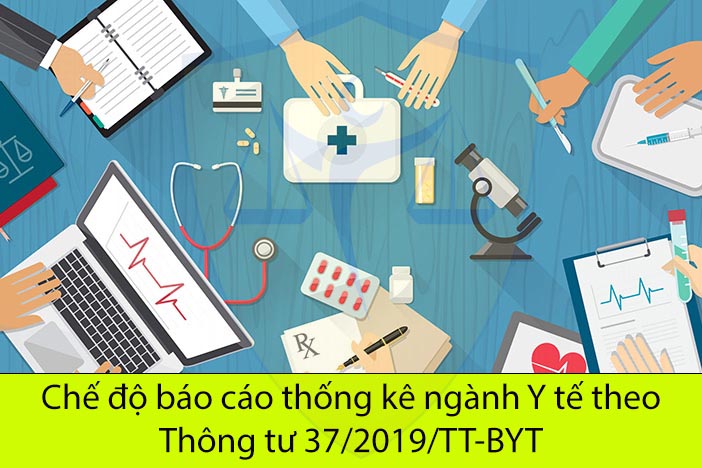 Thông tư 37/2019/TT-BYT báo cáo thống kê ngành Y tế