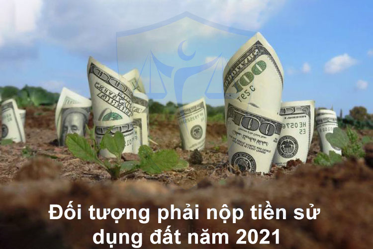 Đối tượng phải nộp tiền sử dụng đất năm 2021