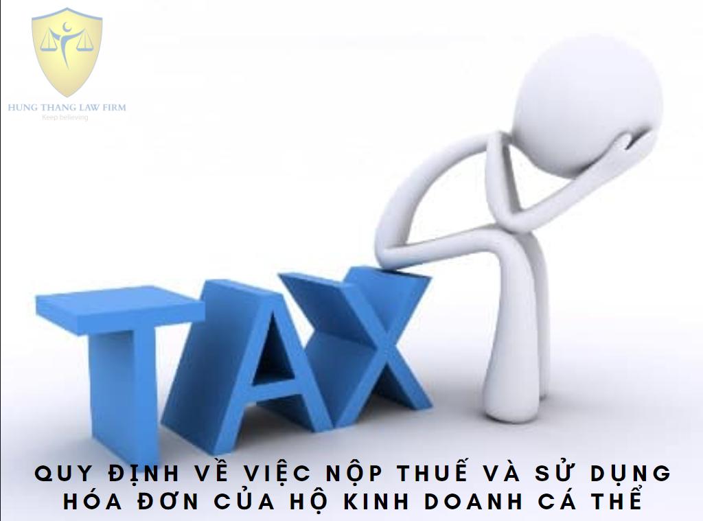 Quy định về nộp thuế của hộ kinh doanh cá thể
