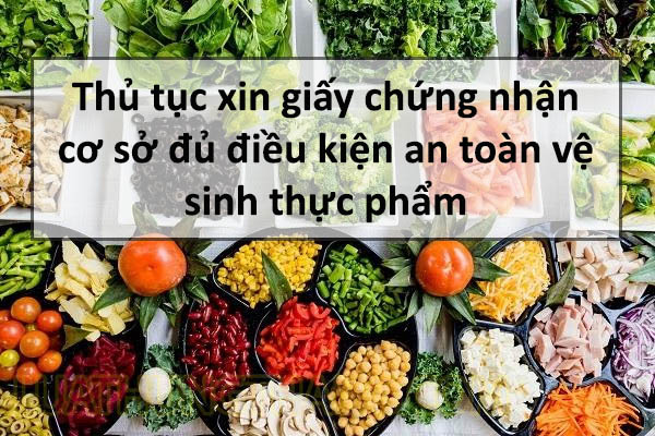 Xin cấp giấy chứng nhận an toàn vệ sinh thực phẩm