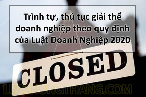 Thủ Tục Giải Thể Doanh Nghiệp